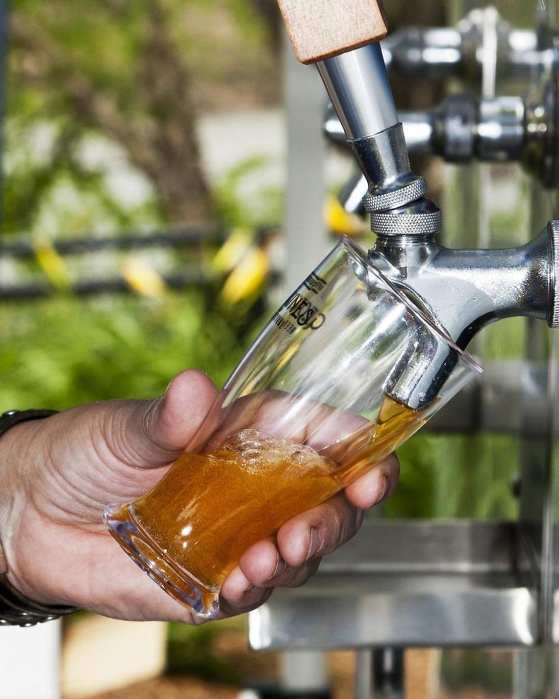 GA has new limited-release beer made with local muscadines. Here are the places selling it